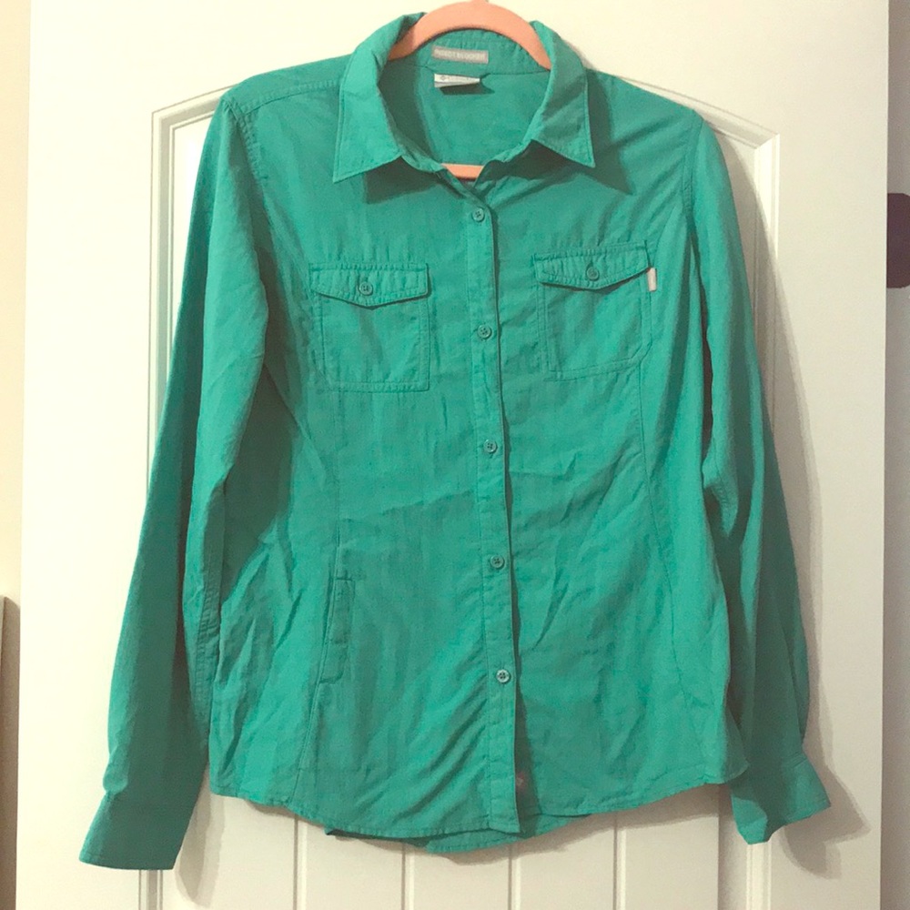 Columbia Insect Blocker Green Shirt